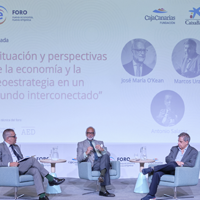 El economista José María O’Kean y el consultor Marcos Urarte, protagonistas de la primera jornada del Foro Nueva Economía, Nueva Empresa